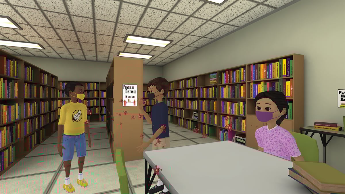 New lesson Why do we need to wear a mask? Floreo VR learning tools